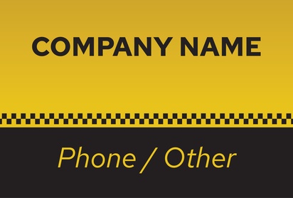 Design Preview for Design Gallery: Taxi Service Corflute Signs, 457 x 686 mm