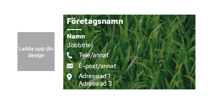 Förhandsgranskning av design för Designgalleri: Natur & landskap Visitkort standard, Smal (85 x 40 mm)