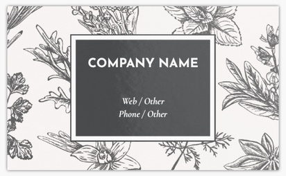 Design Preview for Design Gallery: Organic Food Stores Classic Visiting Cards