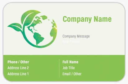 Design Preview for Design Gallery: Interest Groups Rounded Corner Business Cards, Rounded Standard (85 x 55 mm)