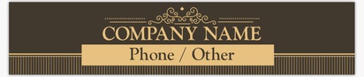 Design Preview for Design Gallery: Antiques Vinyl Banners, 76 x 366 cm