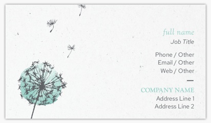 Design Preview for Fun & Whimsical Ultra Thick Business Cards Templates
