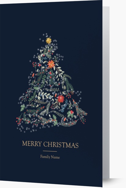 Design Preview for Design Gallery: Seasonal Greeting Cards, 11.7 x 18.2 cm Folded
