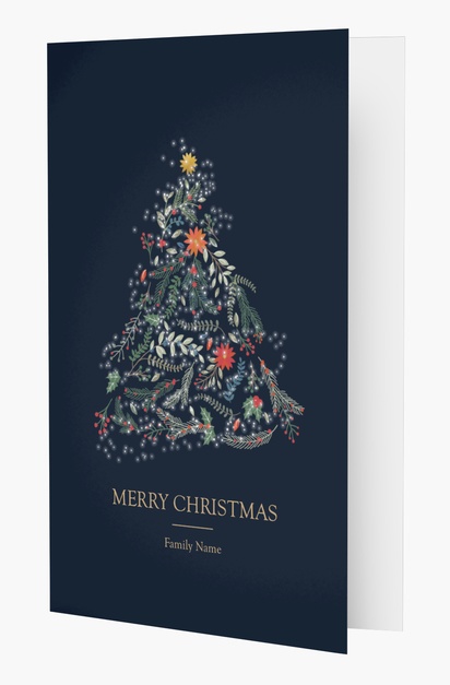Design Preview for Business Christmas Cards, Rectangular 18.2 x 11.7 cm