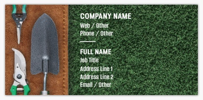 Design Preview for Design Gallery: Handyman Slim Business Cards