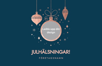 Förhandsgranskning av design för Designgalleri: Egna julkort 2023, 18.2 x 11.7 cm  Enkelt