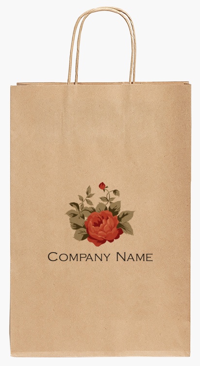 Design Preview for Design Gallery: Florists Paper Bags, 35.5 x 24 x 12 cm