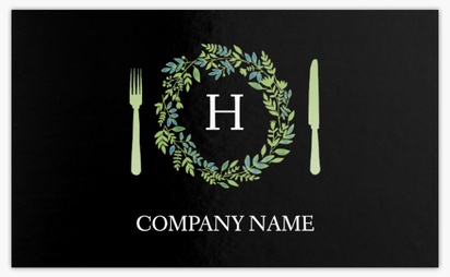 Design Preview for Design Gallery: Food Service Classic Visiting Cards