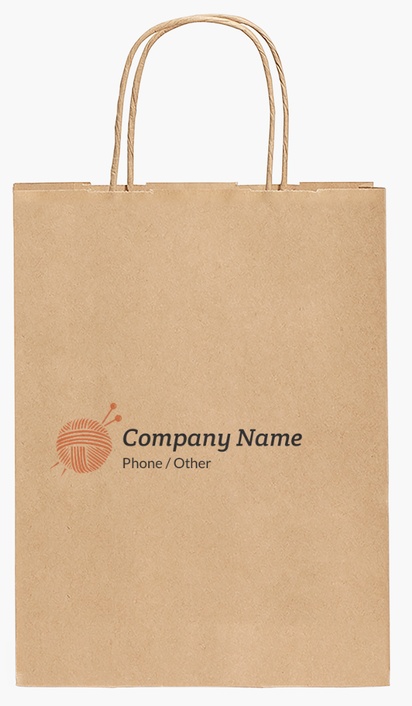 Design Preview for Design Gallery: Hobbies, Toys & Games Paper Bags, 27.5 x 20.5 x 11 cm