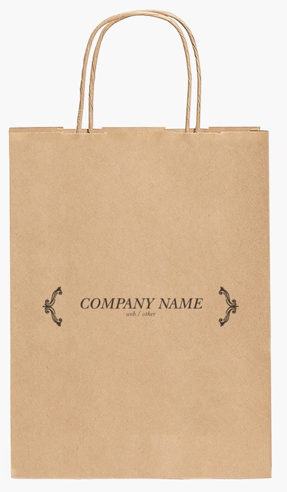Design Preview for Design Gallery: Bags & Accessories Paper Bags, 27.5 x 20.5 x 11 cm