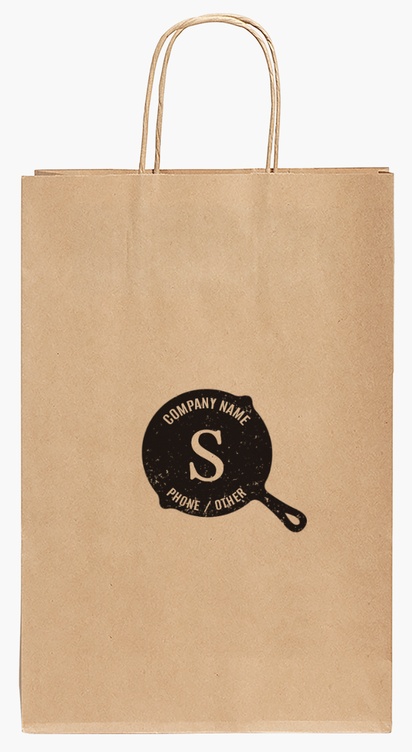 Design Preview for Design Gallery: Restaurants Paper Bags, 35.5 x 24 x 12 cm