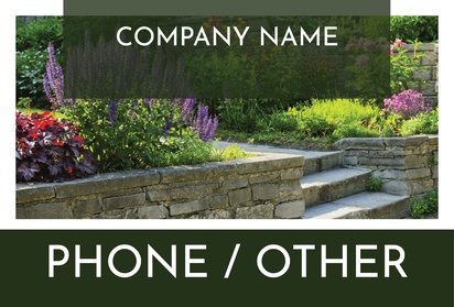 Design Preview for Design Gallery: Landscaping & Gardening Corflute Signs, 305 x 457 mm