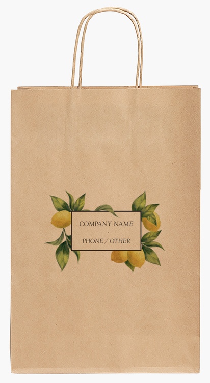 Design Preview for Design Gallery: Farmers Market Paper Bags, 35.5 x 24 x 12 cm