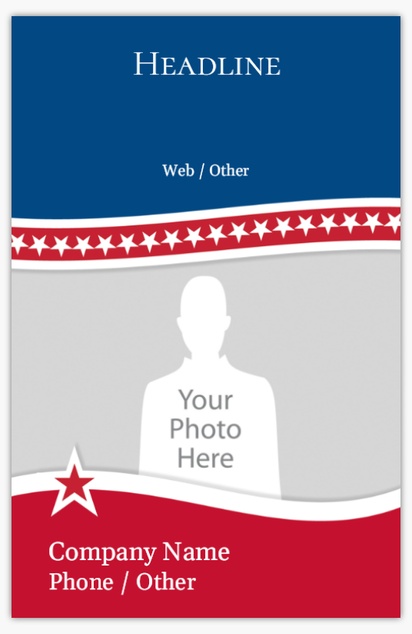 A usa political leader blue red design for Election with 1 uploads
