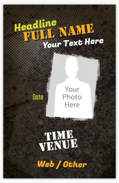 Design Preview for Event Planning & Entertainment Posters Templates, 11" x 17"