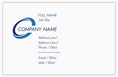 Design Preview for Design Gallery: Marketing & Public Relations Recycled Matte Business Cards, Standard (85 x 55 mm)