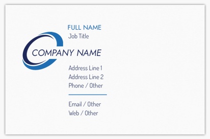 Design Preview for Design Gallery: Business Consulting Matte Business Cards