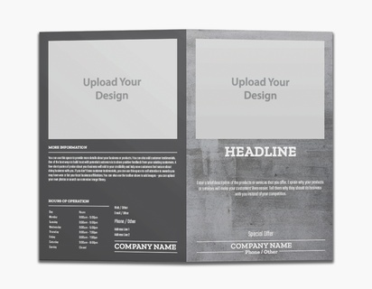 Design Preview for Design Gallery: Flooring & Tiling Custom Brochures, 8.5" x 11" Bi-fold