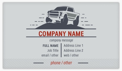 Design Preview for Auto Rental Ultra Thick Business Cards Templates