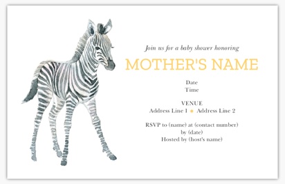 A baby zebra brown gray design for Type