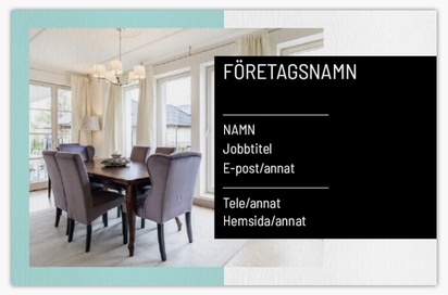 Förhandsgranskning av design för Designgalleri: Möbler & heminredning Visitkort med obestruket naturligt papper