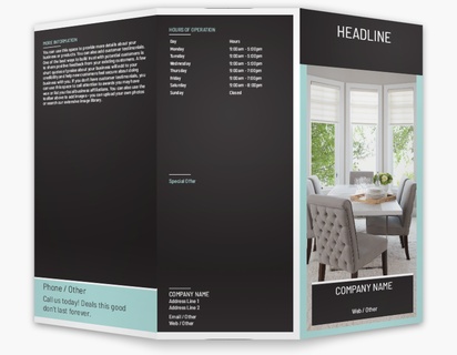 Design Preview for Design Gallery: Real Estate Appraisal & Investments Custom Brochures, 8.5" x 11" Tri-fold