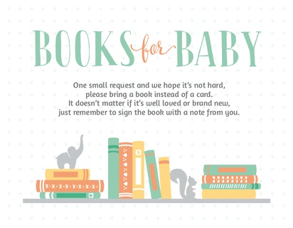 A bookshelf baby book white cream design for Baby