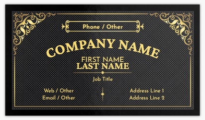 Design Preview for Design Gallery: Foil Accent Business Cards