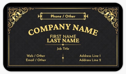 Design Preview for Rounded Corner Business Cards: Templates and Designs, Standard (3.5" x 2")