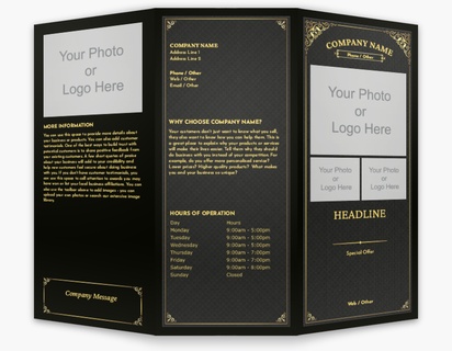 Design Preview for Antiques Custom Brochures Templates, 8.5" x 11" Tri-fold