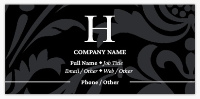 Design Preview for Design Gallery: Accommodations Slim Business Cards