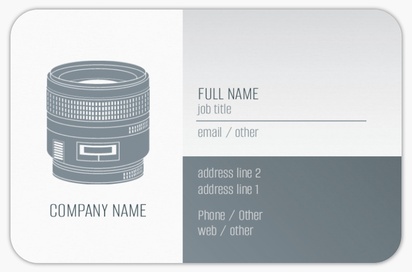 Design Preview for Design Gallery: Travel & Accommodation Rounded Corner Business Cards, Rounded Standard (85 x 55 mm)