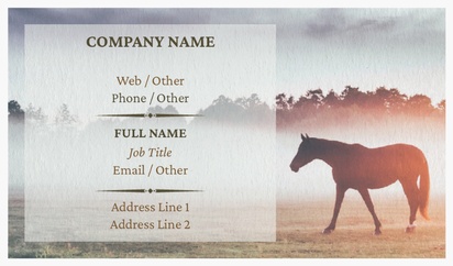 Design Preview for Design Gallery: Boarding Kennel & Catteries Natural Textured Business Cards
