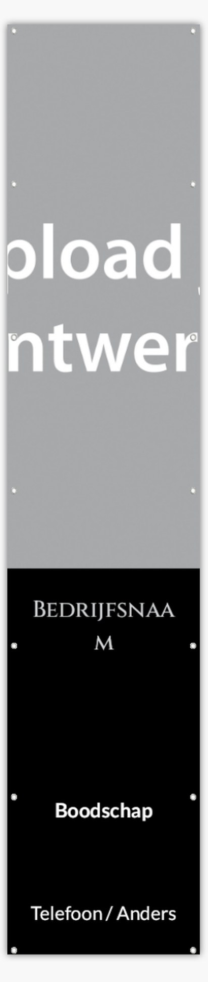 Voorvertoning ontwerp voor Ontwerpgalerij: Mesh spandoeken, 76 x 366 cm