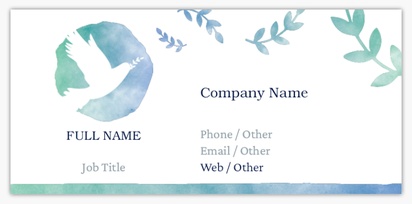 Design Preview for Design Gallery: Religious & Spiritual Soft Touch Business Cards