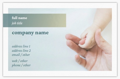 Design Preview for Design Gallery: Insurance Ultra-Thick Business Cards, Standard (85 x 55 mm)