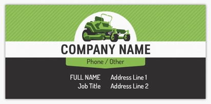 Design Preview for Design Gallery: Landscaping & Gardening Slim Business Cards