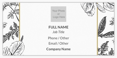 Design Preview for Design Gallery: Elegant Slim Business Cards