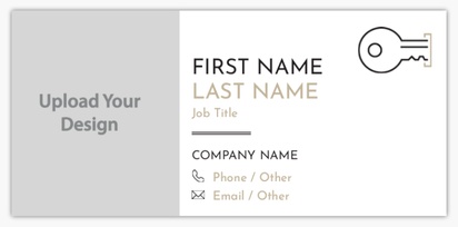 Design Preview for Design Gallery: Mortgages & Loans Standard Business Cards, Small (85 x 40 mm)