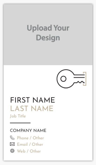 Design Preview for Locksmiths Ultra Thick Business Cards Templates