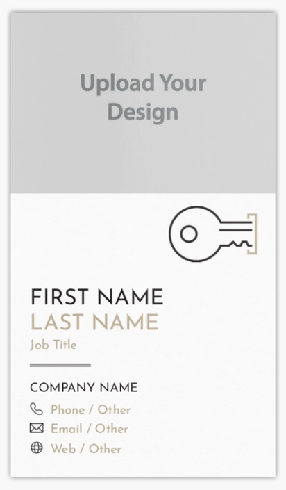 A property manager key white gray design for Modern & Simple with 1 uploads