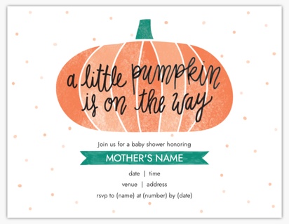 A fall baby happy halloween pink gray design for Floral & Garden