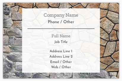 Design Preview for Design Gallery: Paving Textured Uncoated Business Cards