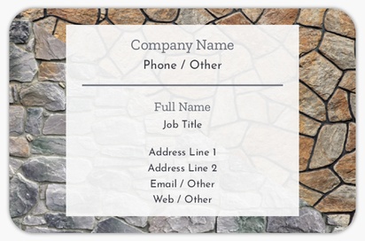 Design Preview for Design Gallery: Flooring & Tiling Rounded Corner Business Cards, Rounded Standard (85 x 55 mm)