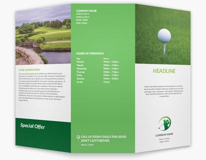 A golf swing golf course green gray design for Modern & Simple