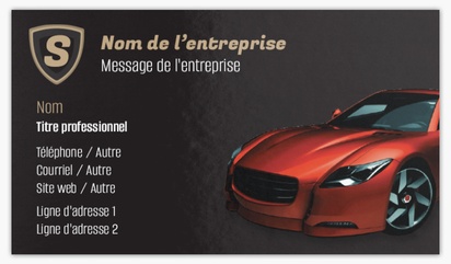 Aperçu du graphisme pour Galerie de modèles : Cartes d'affaires Premier plus, Automobile et transports, Standard (3.5 x 2 po)