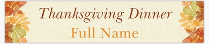 Design Preview for Design Gallery: Thanksgiving Vinyl Banners, 76 x 366 cm