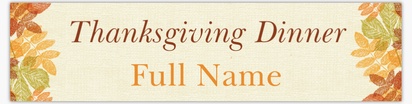Design Preview for Design Gallery: Thanksgiving Vinyl Banners, 76 x 305 cm