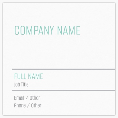 Design Preview for Design Gallery: Technology Square Business Cards