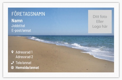 Förhandsgranskning av design för Designgalleri: Natur & landskap Extratjocka visitkort, Standard (85 x 55 mm)